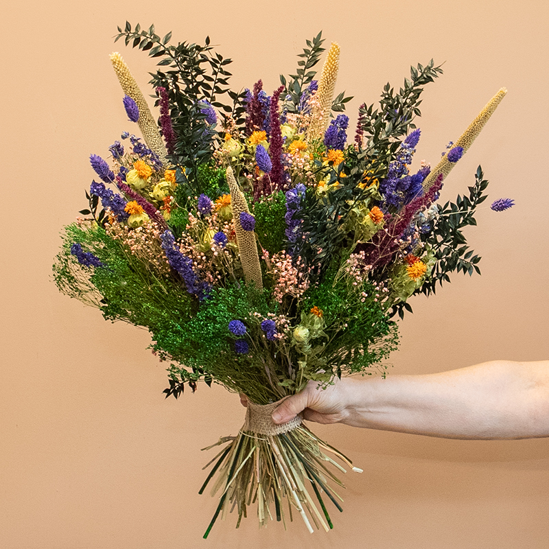 Droogbloemen boeket Demi 25 1