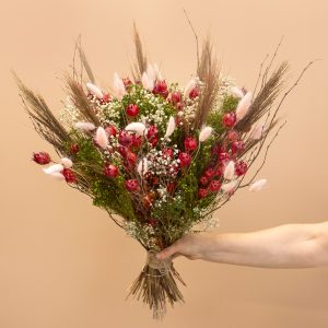 Droogbloemen boeket Linda 25 3
